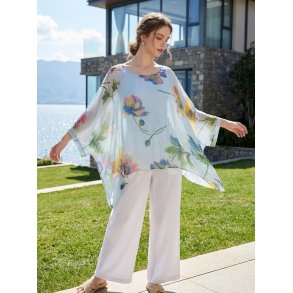 L�s sommer bluse - lys bl�