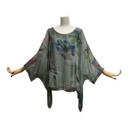 L�s sommerbluse - Kaki