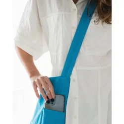 Tintok - GOTS Mira canvas - Maui Blue