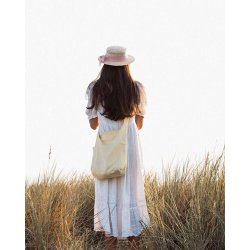 Tintok - GOTS Mira canvas - Pastel Yellow