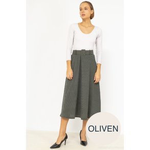 Fl�jls Nederdel m. b�lte - S/M/L - V�lg Farve