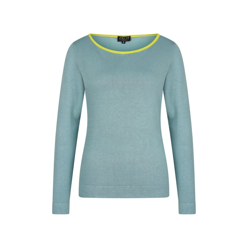 Zilch - Sweater Boat Neck - Porcelain