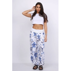 Haremsbukser med print - Vlg farve