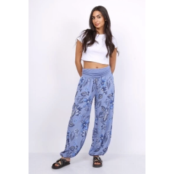 Haremsbukser med print - Vlg farve