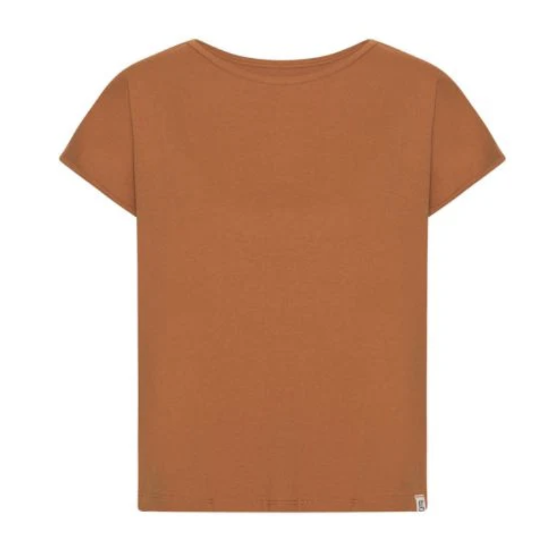 Grobund - Karen �ko. T-shirt - Umber/ Brandt orange
