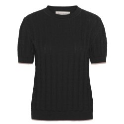 Grobund - Almine strik Tee - Sort