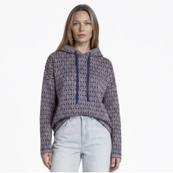 Himalaya - Julia Hoodie - Navy / Beige