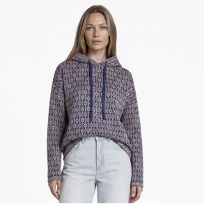 Himalaya - Julia Hoodie - Navy / Beige
