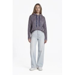 Himalaya - Julia Hoodie - Navy / Beige