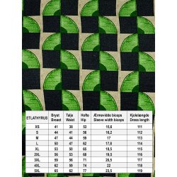 Du Milde ETC. Kjole - Swirly Green etLathyrus