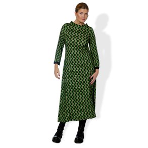 Du Milde ETC. Kjole - Swirly Green etLathyrus