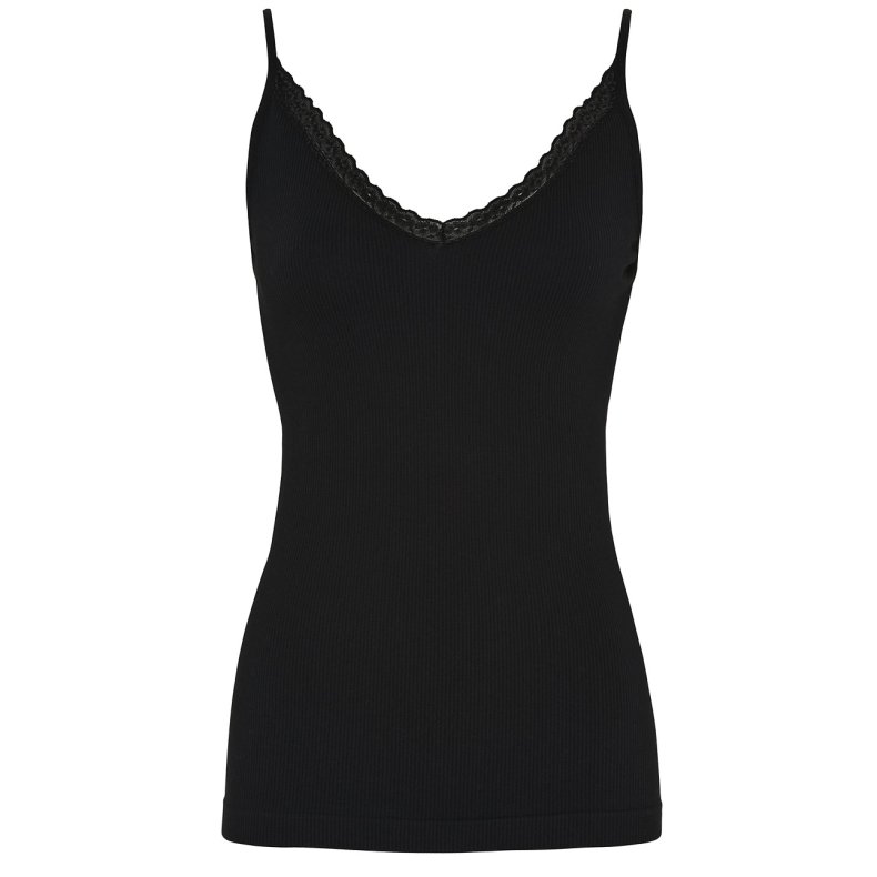 Tim &amp; Simonsen - Molly Rib Top - Black