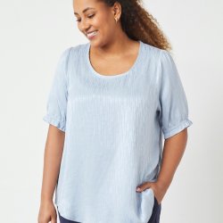 Pont Neuf - Tud Bluse - Soft Blue