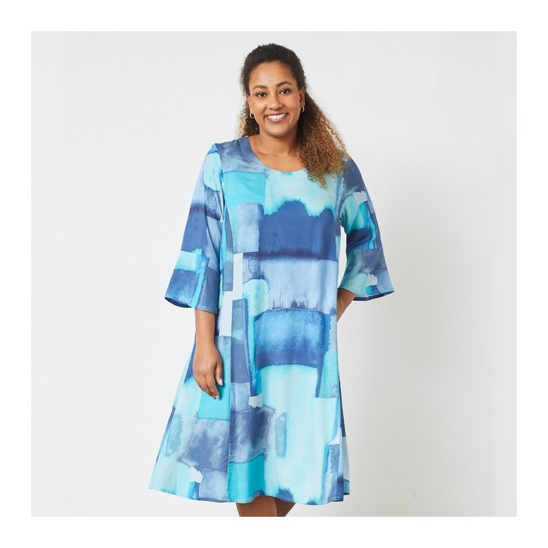 Pont Neuf - Harriet Kjole - Ocean blue