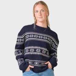 Klitmller Collective - Jette Striktrje - Navy / Pastel sand