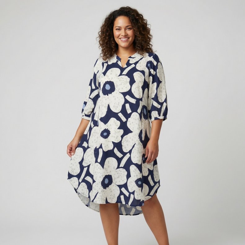 Pont Neuf - Sammy Kjole - Navy - blomster - maimero-blomster