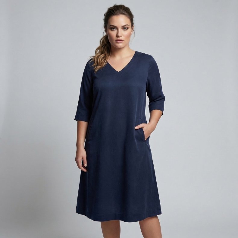 Pont Neuf - Izeta Kjole - Navy