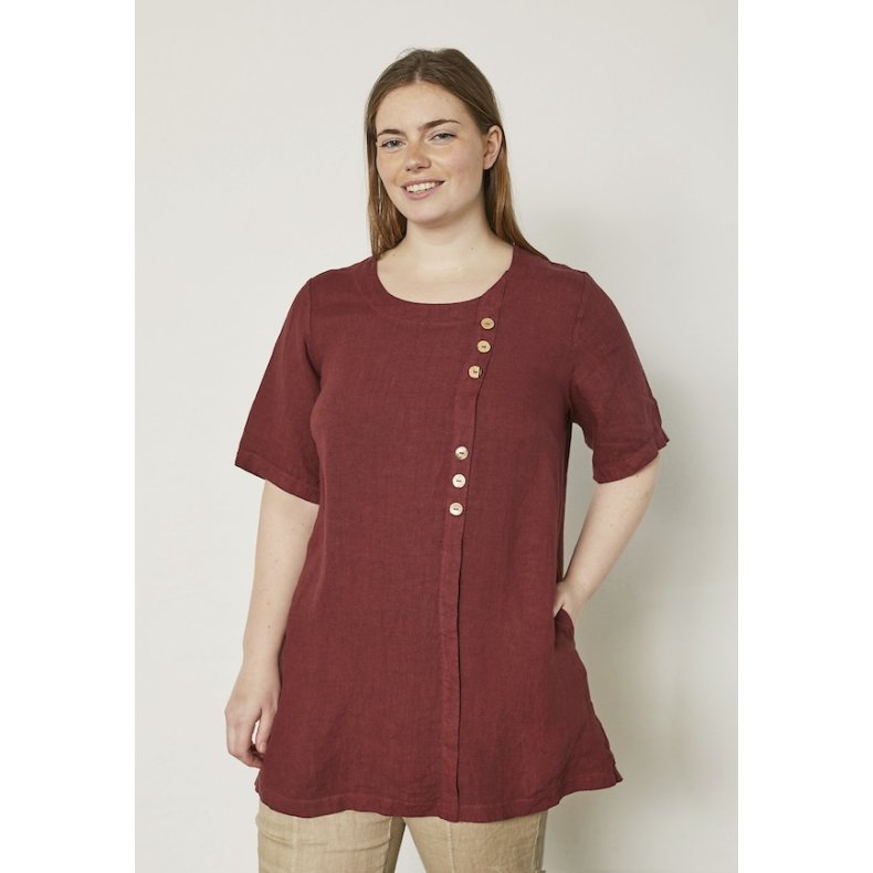 Pont Neuf - Judy H�r Bluse/tunika - Bourdeaux