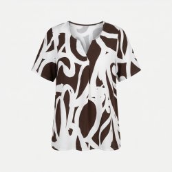 Pont Neuf - Moude Sia Bluse - Dark brown