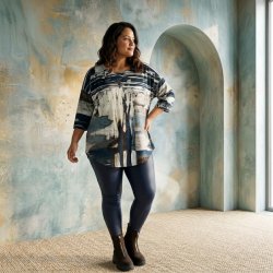 Pont Neuf - Sardina Bluse - Navy Blue