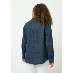 Pont Neuf - Cate H�r Skjorte - Navy Blue