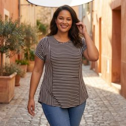 Pont Neuf - Sini T-shirt - Dark Brown