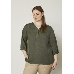 Pont Neuf - Joelle H�r Bluse - Khaki green