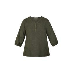 Pont Neuf - Joelle H�r Bluse - Khaki green