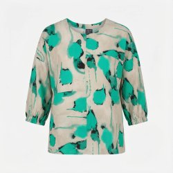 Pont Neuf - Sari Bluse - Aqua green 