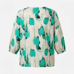 Pont Neuf - Sari Bluse - Aqua green 