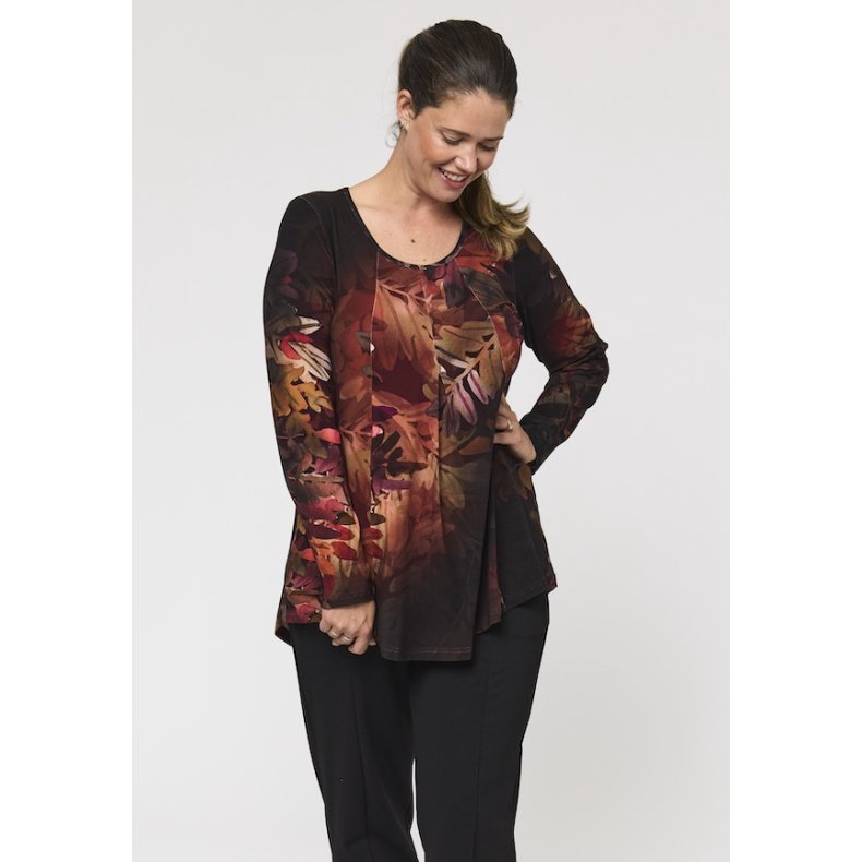 Pont Neuf - Elvira Bluse - Bordeaux