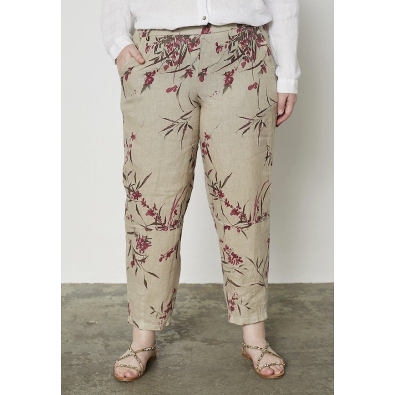 Pont Neuf - Jessi H�r Bukser - Blomster/Cashmere