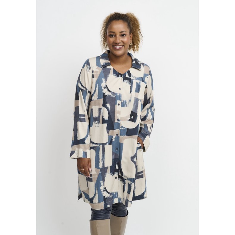 Pont Neuf - Davia Mie Kjole - Steel Blue