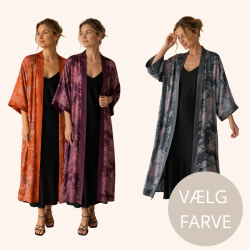 Viskose Kimono - V�lg farve