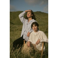 Klitm�ller Collective - Tracy Bomulds Skjorte - Hvid - R�d