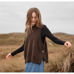 Klitm�ller Collective - Nala strik Vest - Taupe