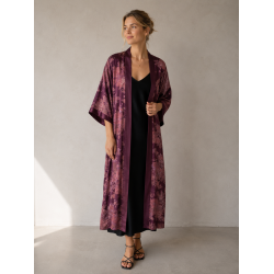 Viskose Kimono - V�lg farve