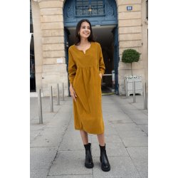 Annette - Babyfljl Kjole - Vlg farve