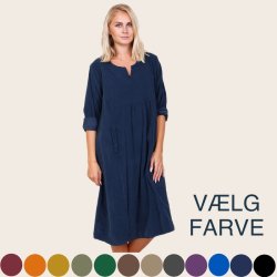 Annette - Babyfljl Kjole - Vlg farve