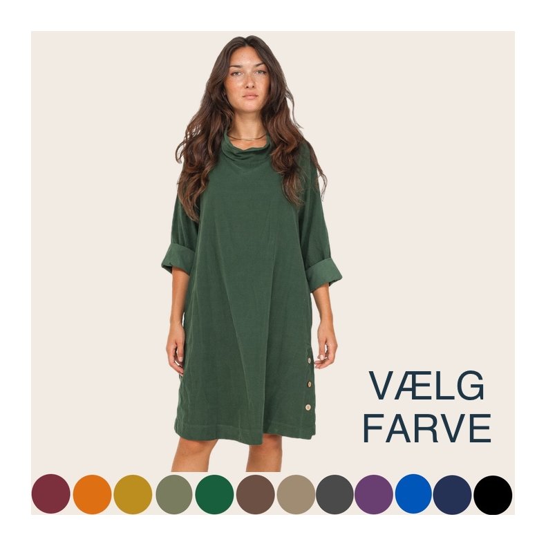 Bitten - Babyfljl Kjole - Vlg farve