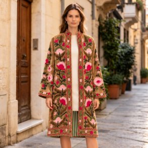 Suzani-Broderier - Frakke - Mango
