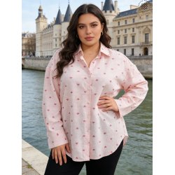 Rose - Plus size ternet med hjer