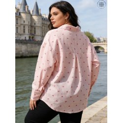 Rose - Plus size ternet med hjer
