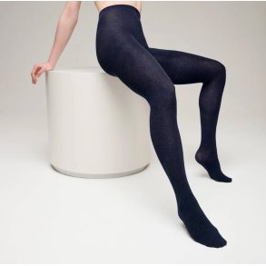MP - Love you Cashmere Str�mpebukser -  Dark Denim Melange