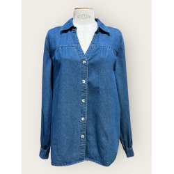 Denim skjorte - Bl