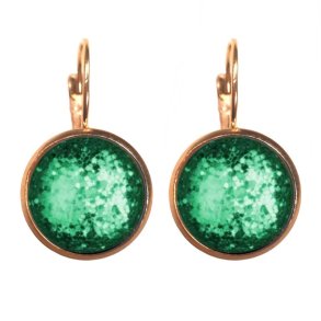 UrbanHippies - reringe  Dots - Emerald Glitter