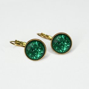 UrbanHippies - �reringe  Dots - Emerald Glitter