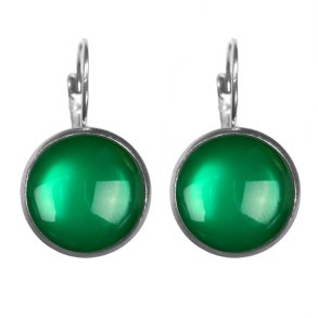 UrbanHippies - �reringe Dots - Emerald / S�lv