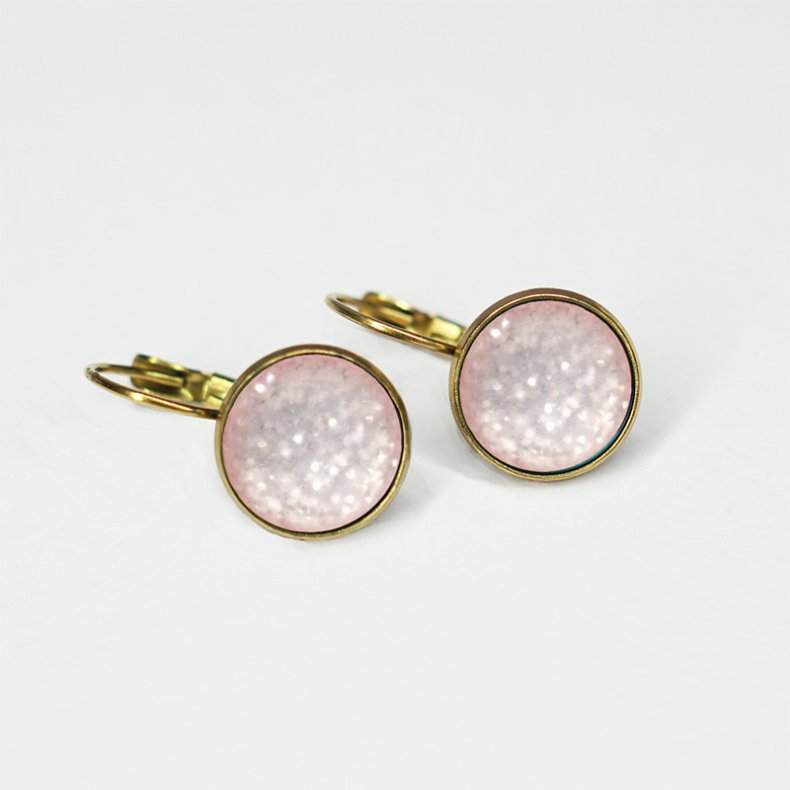 UrbanHippies - �reringe  Dots - Rosa Glitter