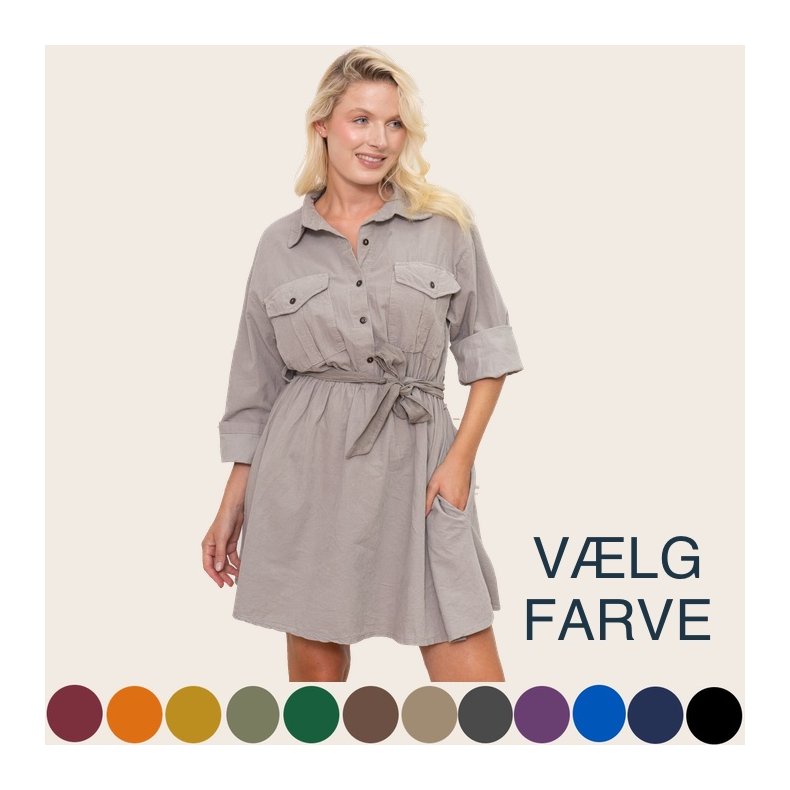 Lotte Babyfljl Kjole - Vlg farve